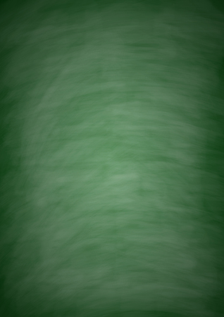 Blank green chalkboard with chalk traces for background image.の写真素材