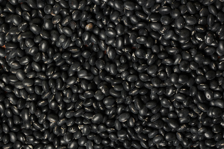 A lot of black beans for background uses.の写真素材
