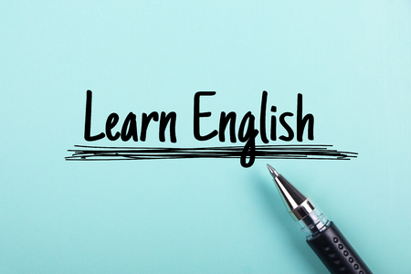 The language learning concept of Learn English for English Education.の写真素材