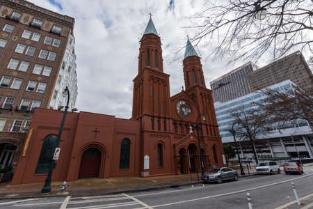 Basilica of the Sacred Heart of Jesus, Church in Atlanta, Georgiaのeditorial素材