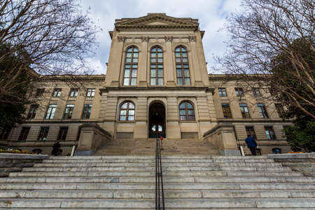 Georgia State Capitol Building in Atlanta, Georgiaのeditorial素材