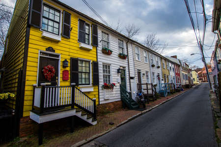 Generic Homes in Annapolis, Maryland during spring