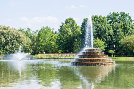 Hiking Area in Baker Park in  Frederick, Marylandの写真素材