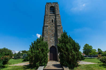 Joseph Dill Baker Memorial Carillion Building in Frederick, Marylandの写真素材
