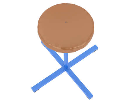 Gymnastic equipment isolated on background. 3d rendering - illustration