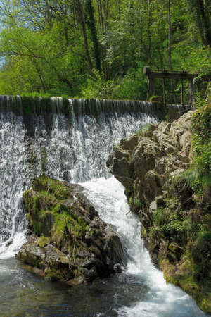 waterfallの写真素材