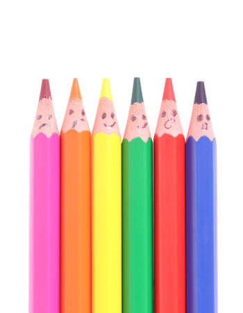 colored pencilsの写真素材