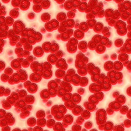 Seamless texture of blood cells.の写真素材
