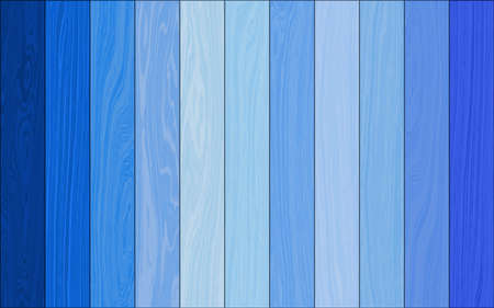 Multi color wooden plank pattern. Blue wooden texture or background.のイラスト素材
