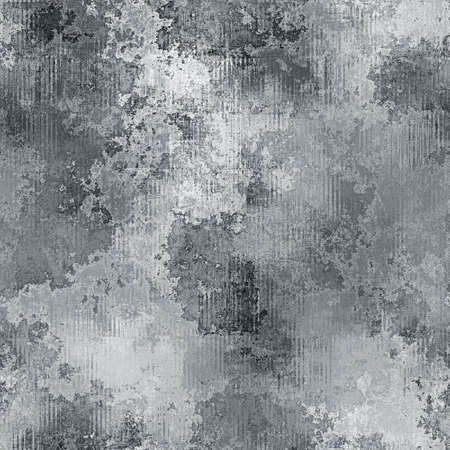Seamless rusty metal texture. Old iron background. Light metal. Gray pattern.の写真素材