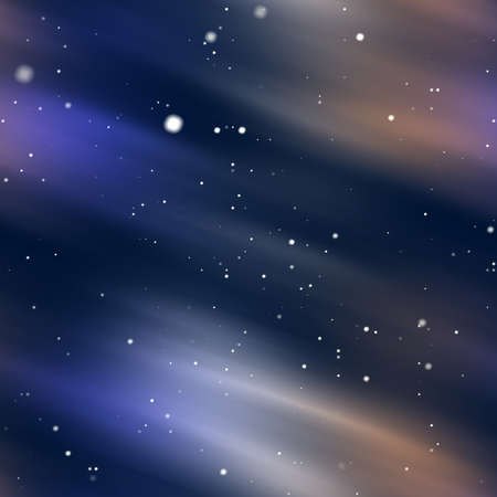 Northern Lights. Starry sky. Seamless texture or background.