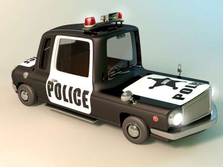 Police carの写真素材