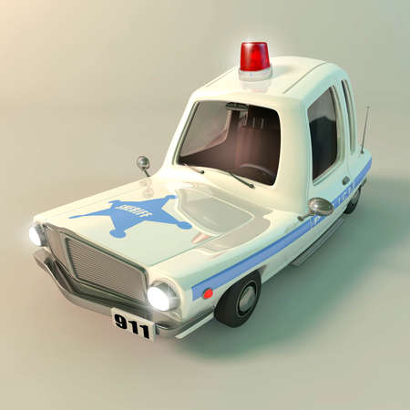 Police carの写真素材