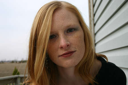 Close up of girl
