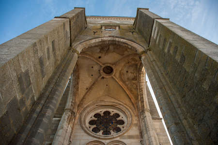 View up to the tower of st sabineのeditorial素材