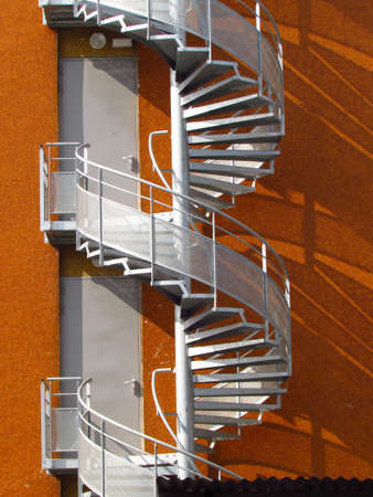 secour spiral staircaseの写真素材