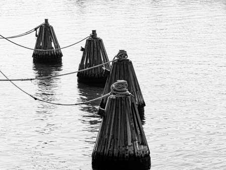 Nautical details of the Baltimore Harbor - Maryland - USAの写真素材