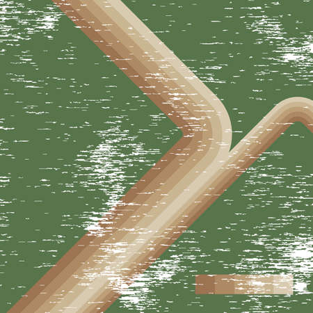 Retro design for use as a poster, etcのイラスト素材