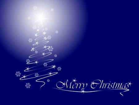 Christmas tree design available in both jpeg and eps8 formats.のイラスト素材