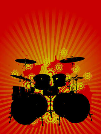 Music design for use as a background. Available in jpeg and eps8 formats.のイラスト素材