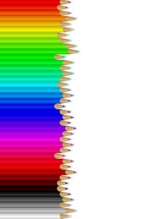 Illustrations of coloured pencils. Available in jpeg and eps8 formats.のイラスト素材