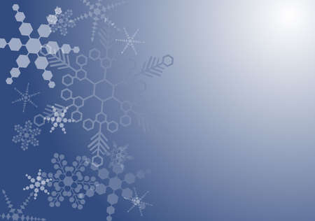 Snowflake design. Available in jpeg and eps8 formats.のイラスト素材