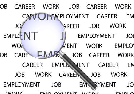 Job search design. Available in jpeg and eps8 formats.のイラスト素材