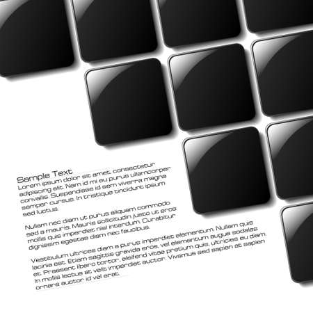 Abstract Squares design for use in a poster, brochure or part of a designのイラスト素材