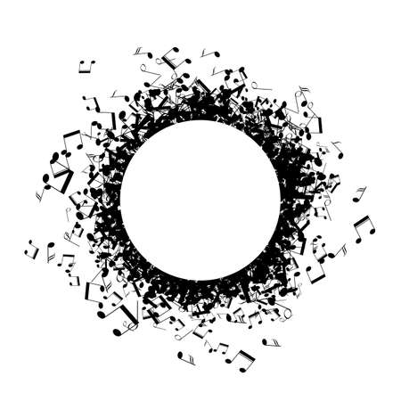 Abstract background design for use as a template illustrationのイラスト素材