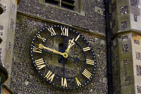 Clock on the tower at St Mary and All Saints church Beaconsfieldのeditorial素材
