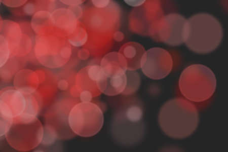 Colourful abstract bokeh on a black background designの写真素材