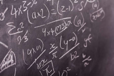 Close up of blackboard for coaching tactics and strategiesの写真素材