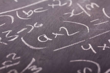 Close up of blackboard for coaching tactics and strategiesの写真素材