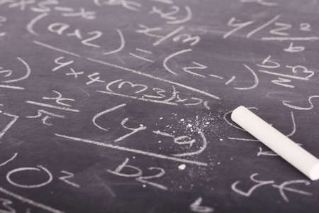 Close up of blackboard for coaching tactics and strategiesの写真素材