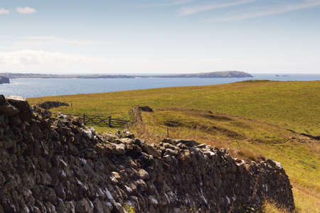 View from the costal path near Polzeath, Cornwall