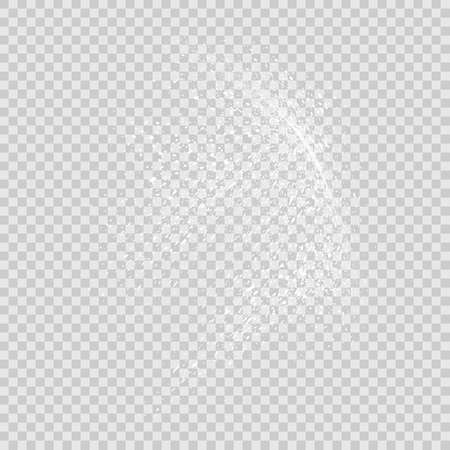 Abstract movement of grain or dust particles. Vector format.のイラスト素材