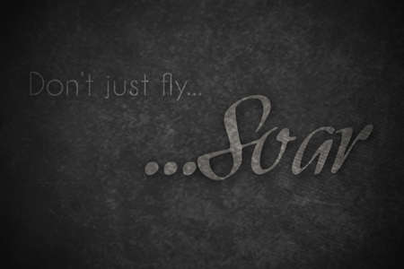 Inspirational quote on a grunge style backgroundの写真素材