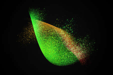 Abstract dust design for use as a backgroundの写真素材