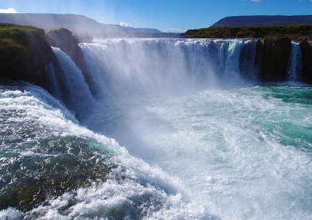 Godafoss waterfall closeup (as close as you can get without helicopter)