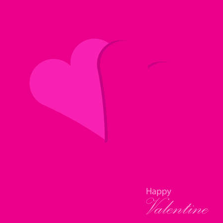 Valentines day background typography of happy valentines day text . Romantic vector illustration wallpaper for invitation, posters, brochure, banners.&#xA;のイラスト素材