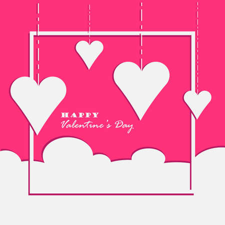 Valentines day background typography of happy valentines day text . Romantic vector illustration wallpaper for invitation, posters, brochure, banners.
のイラスト素材