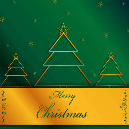 Merry Christmas greeting card, banner, poster. Vintage Background With Typography and Elements
のイラスト素材