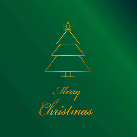 Merry Christmas greeting card, banner, poster. Vintage Background With Typography and Elements&#xA;のイラスト素材