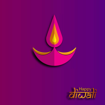 Happy Diwali. Festival of lights poster design wallpaper. The background with flower elements and mandala vectorsのイラスト素材