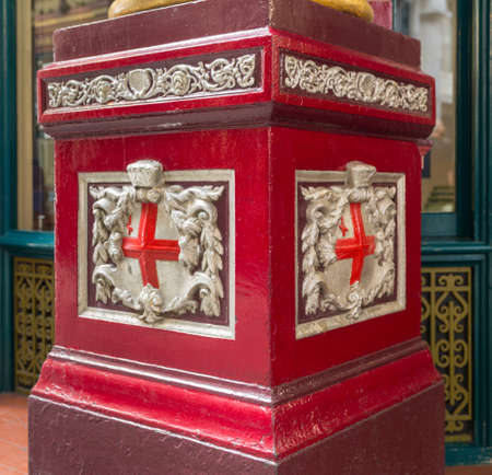 The crest of the City of London - The City of London Market at Leadenhallの写真素材