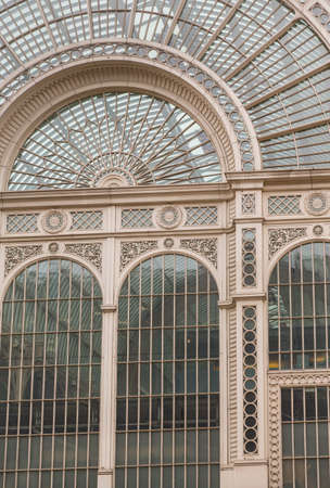 The roof and canopy of Covent Garden Market in the West End of Londonのeditorial素材
