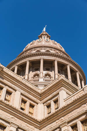 The amazing Capitol Building in Austin Texasの写真素材