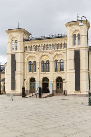 Nobel Peace Building in downtown Oslo in Norwayのeditorial素材