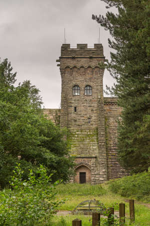 During the Second World War Derwent Reservoir was used by pilots of the 617 Squadron for practising the low-level flights needed for the "Dam Busters" raidsの写真素材