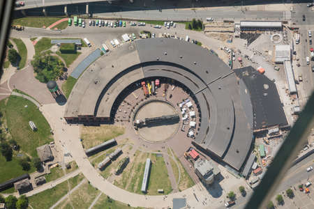 The amazing view from the Tower in Toronto Ontarioのeditorial素材